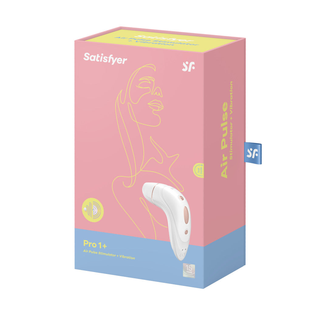 PRO 1+ Vibration - Clitoral Stimulation Satisfyer - Boutique Séduction