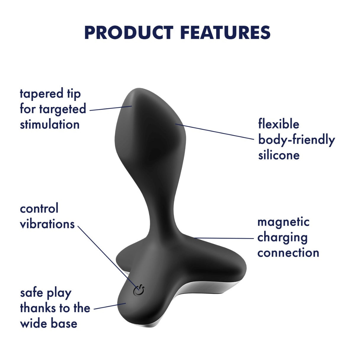 GAME CHANGER Plug Vibrator Satisfyer - Boutique Séduction