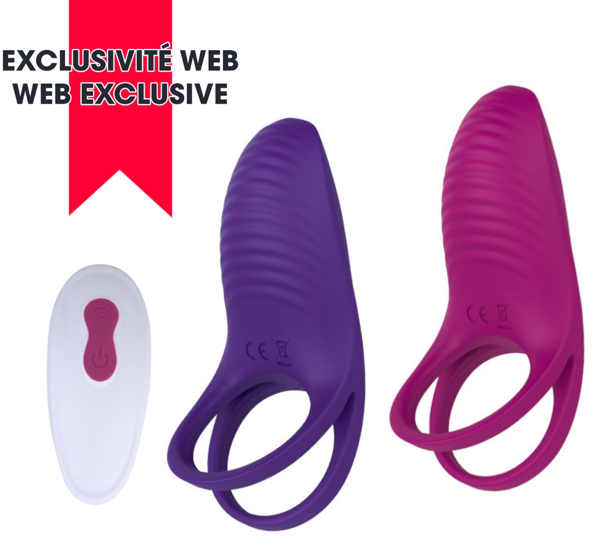 TRAP Cock Ring Remote Control - AMZING TOY Web Exclusive Amzing Toy - Boutique Séduction