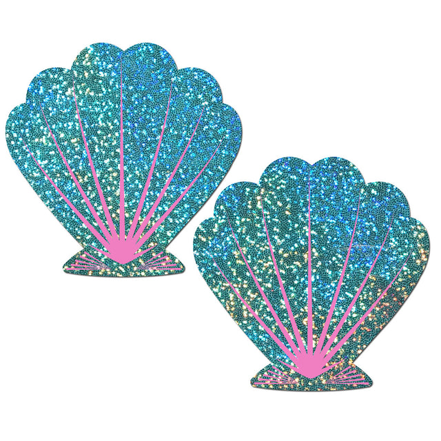 Pasties Glittering Seashell - PASTEASE Pastease - Boutique Séduction