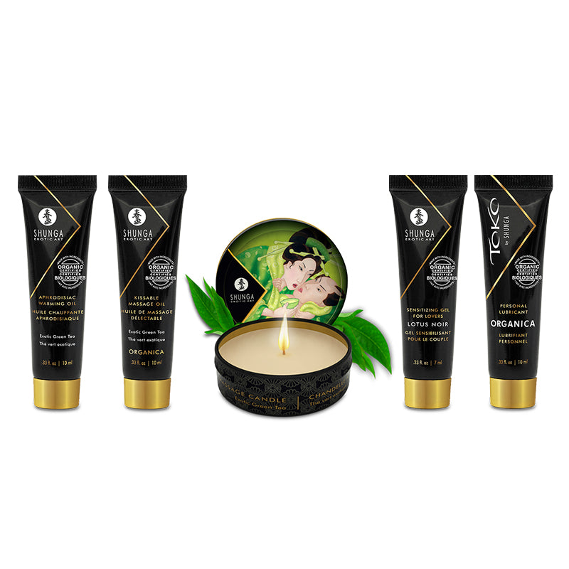 GEISHA'S Secrets Collection Exotic Green Tea - SHUNGA Shunga - Boutique Séduction