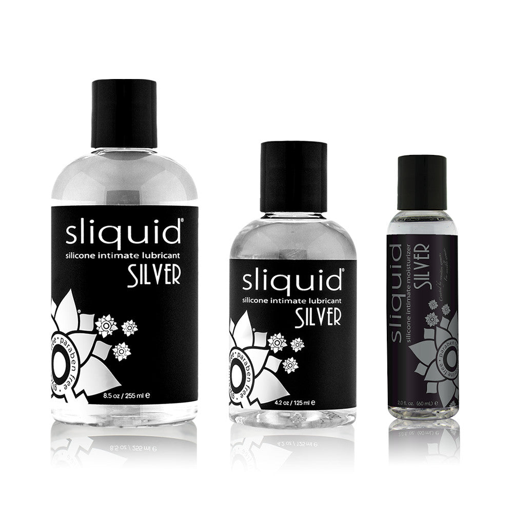 SILVER Silicone Based Lubricant - SLIQUID Sliquid - Boutique Séduction