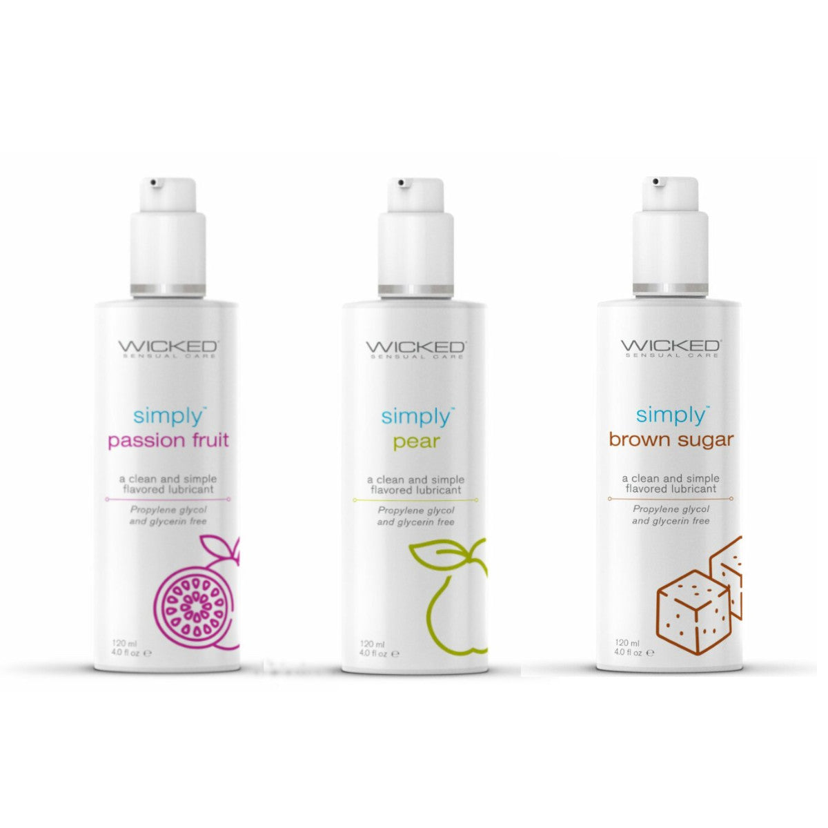 SIMPLY Flavored Lubricant - WICKED Simply - Boutique Séduction