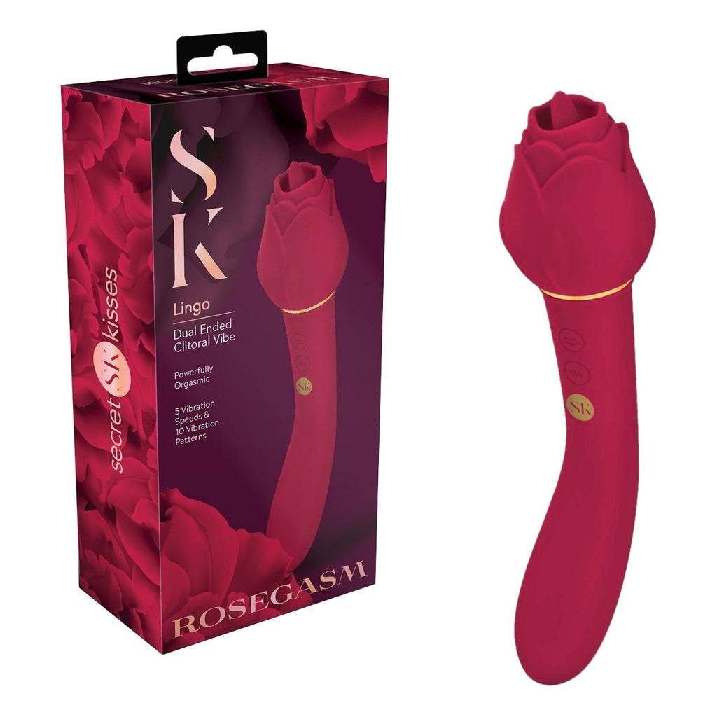 LINGO Stimulator & Vibrator - ROSEGASM Rosegasm - Boutique Séduction