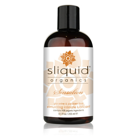 SENSATION Natural Stimulating Lubriciant - SLIQUID ORGANICS Sliquid - Boutique Séduction