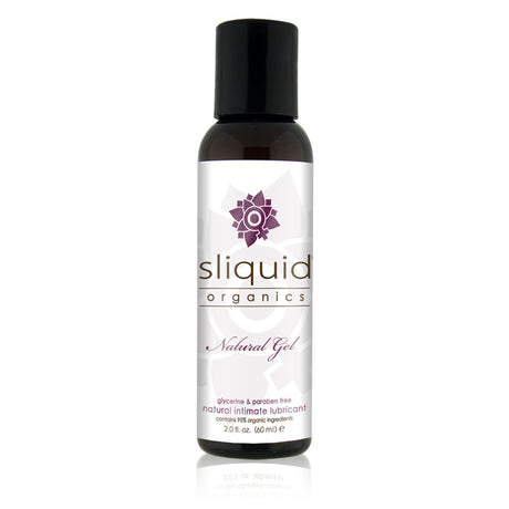 NATURAL GEL Water-Based Lubricant - SLIQUID ORGANICS Sliquid - Boutique Séduction