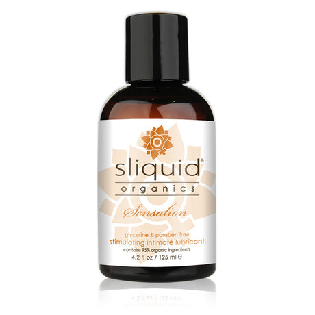 SENSATION Natural Stimulating Lubriciant - SLIQUID ORGANICS Sliquid - Boutique Séduction