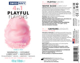 4 in 1 PLAYFUL FLAVORS Cotton Candy - SWISS NAVY Playful Flavors - Boutique Séduction