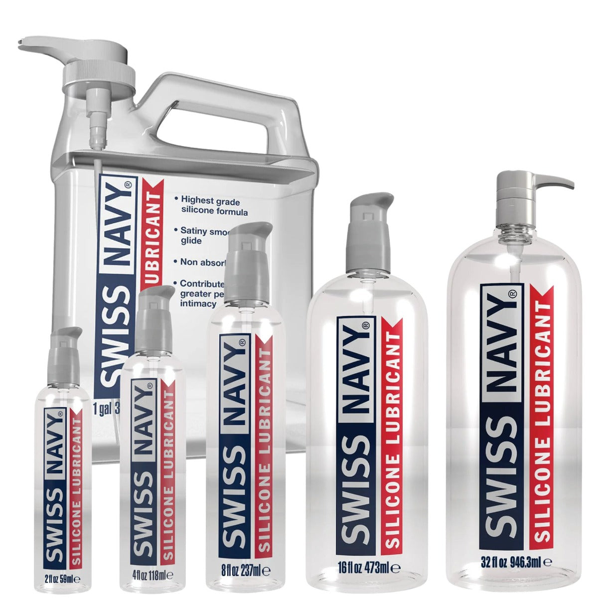 Silicone Based Lubricant - SWISS NAVY Swiss Navy - Boutique Séduction