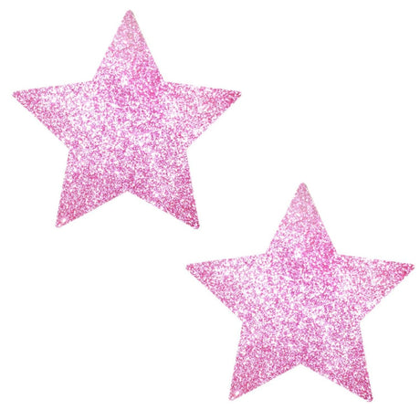 Pasties (2) - Neva Nude - Pony Pink Glitter Star Neva Nude - Boutique Séduction