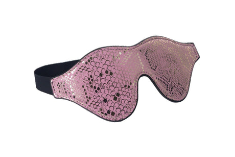 Blindfold Elastic Band Pink Snake Print - SPARTACUS Spartacus - Boutique Séduction