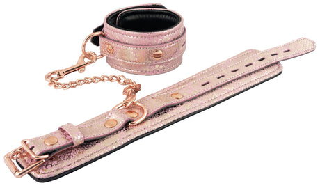 Wrist Restraints Pink Snake Print - SPARTACUS Spartacus - Boutique Séduction