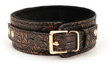 Collar & Leash Floral Print - SPARTACUS Spartacus - Boutique Séduction