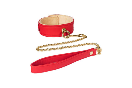 Plush Collar & Chained Leash - SPARTACUS Spartacus - Boutique Séduction