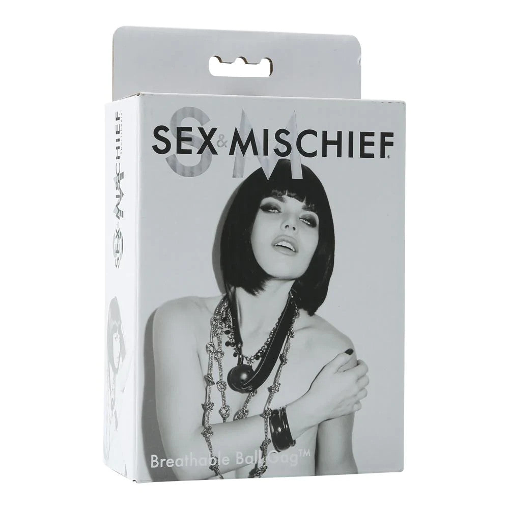 Ball Gag Breathable - SEX & MISCHIEF Sex & Mischief - Boutique Séduction