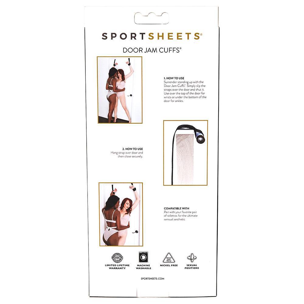 Door Jam Cuffs - SPORTSHEETS the Sportsheet - Boutique Séduction
