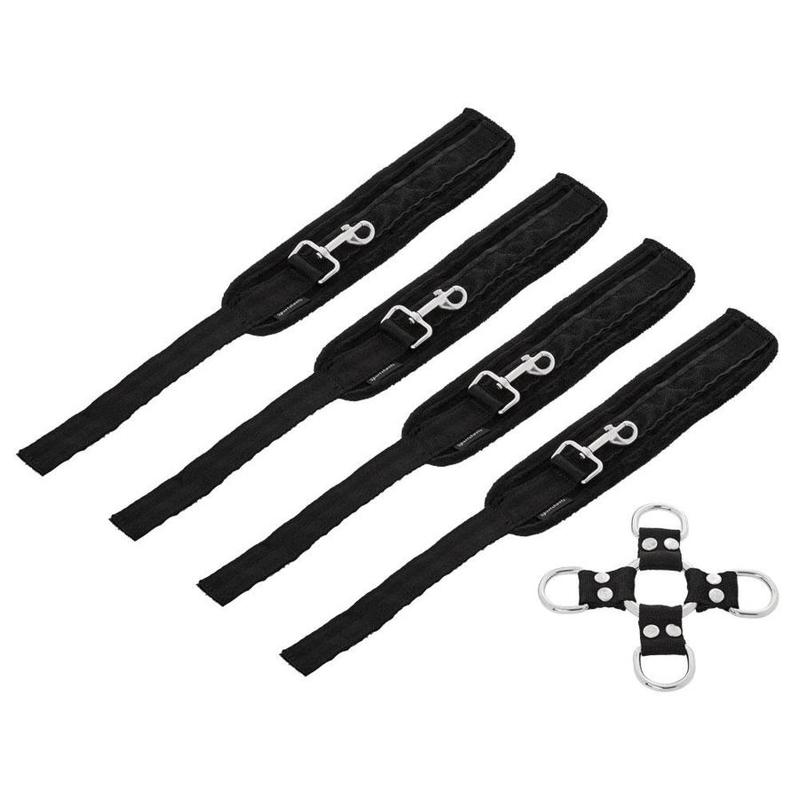 5 piece Hog tie & cuff set the Sportsheet - Boutique Séduction