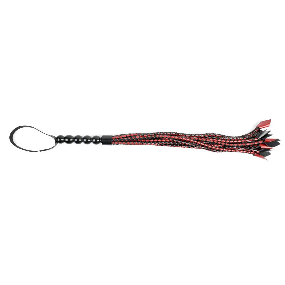 Braided Flogger - SAFFRON Saffron - Boutique Séduction