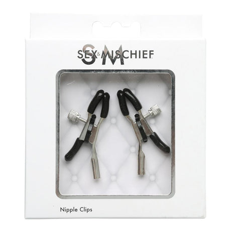 S&M - Nipple Clips Sex & Mischief - Boutique Séduction