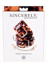 Amber Handcuffs - SINCERELY Sincerely - Boutique Séduction