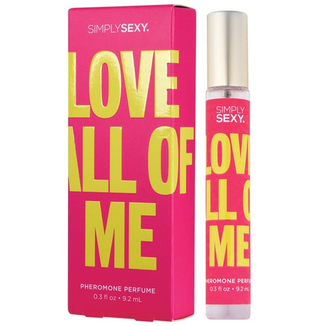 LOVE ALL OF ME Pheromone Perfume 9.2ml - SIMPLY SEXY Simply Sexy - Boutique Séduction