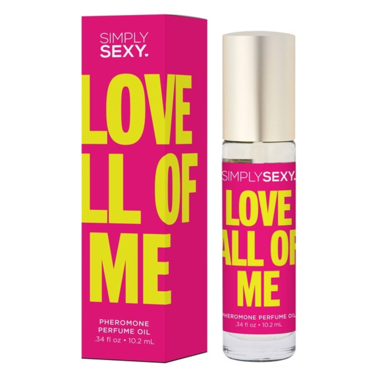 LOVE ALL OF ME Pheromone Perfume Oil 10.2ml - SIMPLY SEXY Simply Sexy - Boutique Séduction