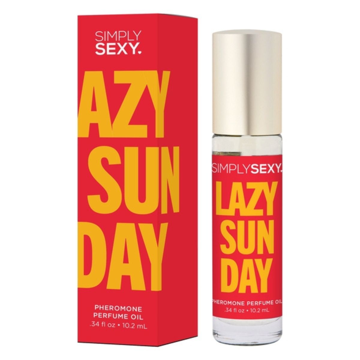 LAZY SUNDAY Pheromone Perfume Oil 10.2ml - SIMPLY SEXY Simply Sexy - Boutique Séduction