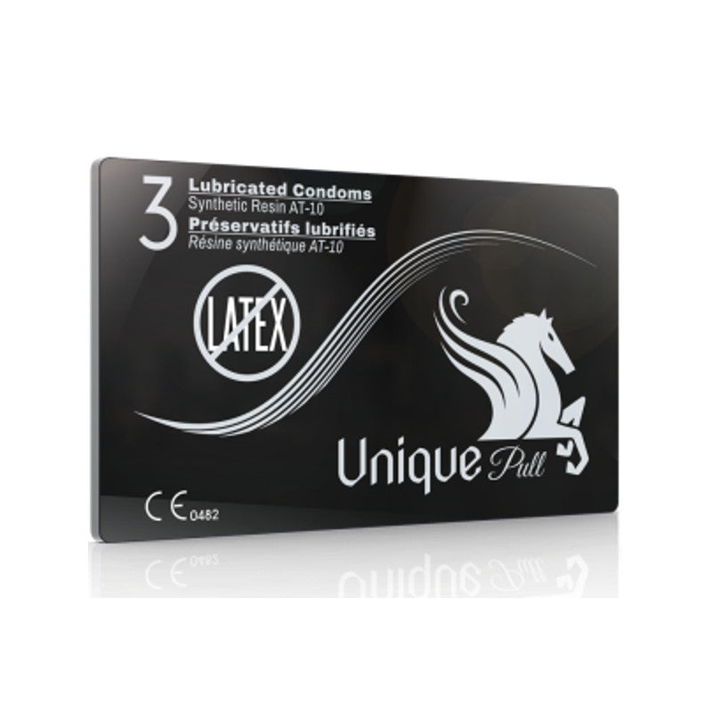 UNIQUE PULL Condoms Latex-Free (3) Unique - Boutique Séduction