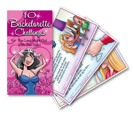 10 Bachelorette Challenges - Vouchers - English Creation Ozzé - Boutique Séduction