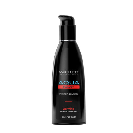 AQUA HEAT Water Based Warming Lubricant - WICKED Wicked - Boutique Séduction