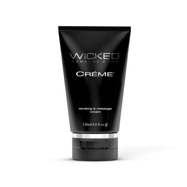 CRÉME Stroking & Massage Cream 4oz - WICKED Wicked - Boutique Séduction