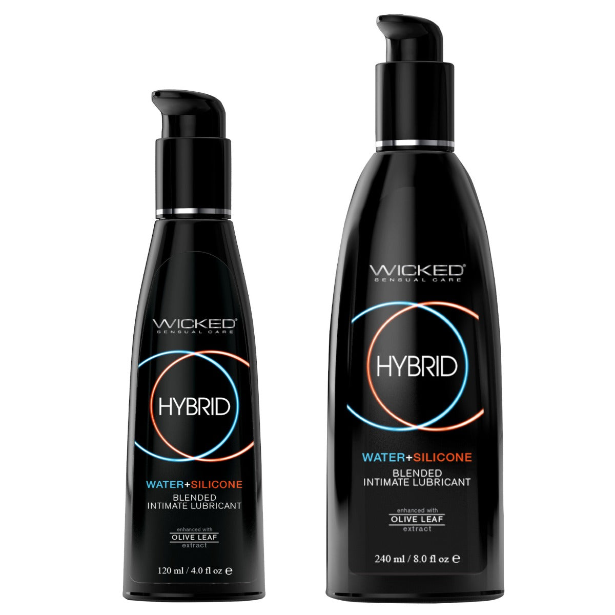 HYBRID Water & Silicone Blended Lubricant - WICKED Wicked - Boutique Séduction