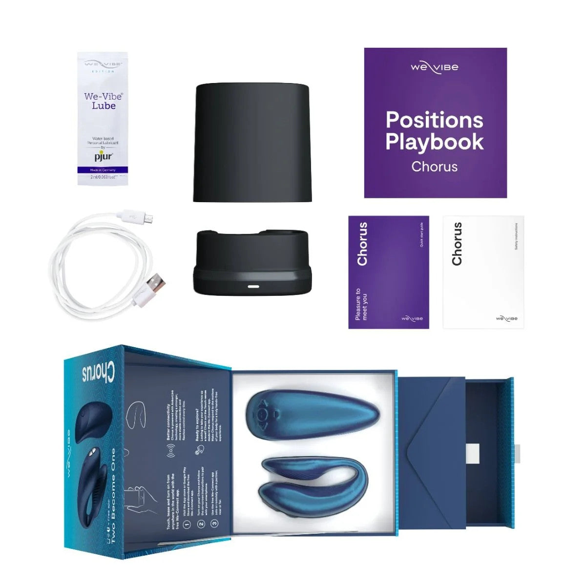 CHORUS Couples Vibrator - WE-VIBE We-Vibe - Boutique Séduction