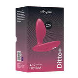 DITTO+ Vibrating Anal Plug with Remote - WE-VIBE We Vibe - Boutique Séduction