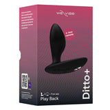 DITTO+ Vibrating Anal Plug with Remote - WE-VIBE We Vibe - Boutique Séduction